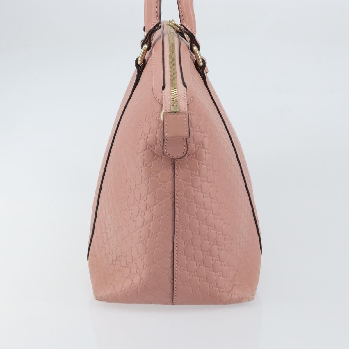 Gucci Gucci Britt Convertible Dome Satchel Microguccissima Leather Medium Roze