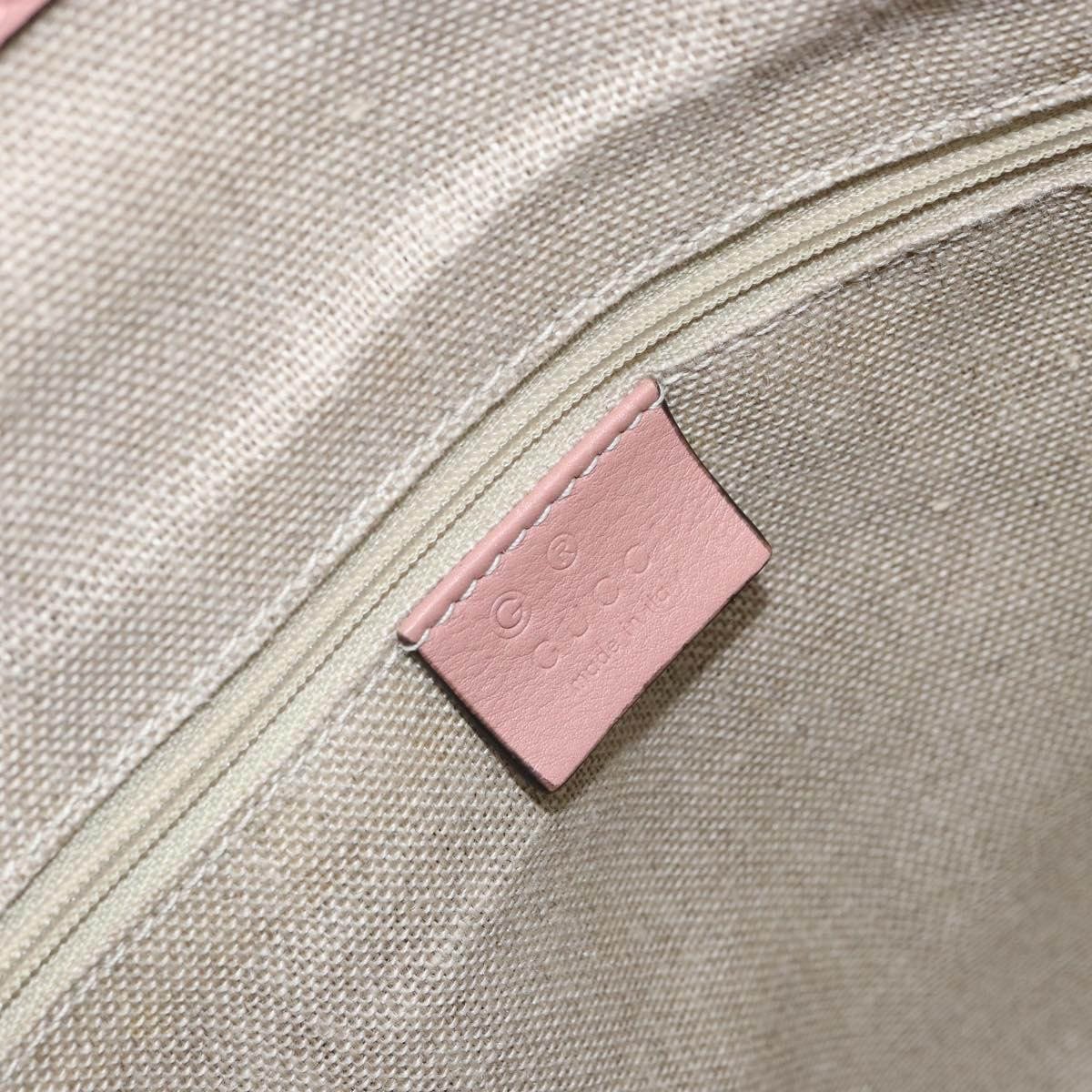 Gucci Britt Convertible Dome Satchel Microguccissima Leather Medium Roze