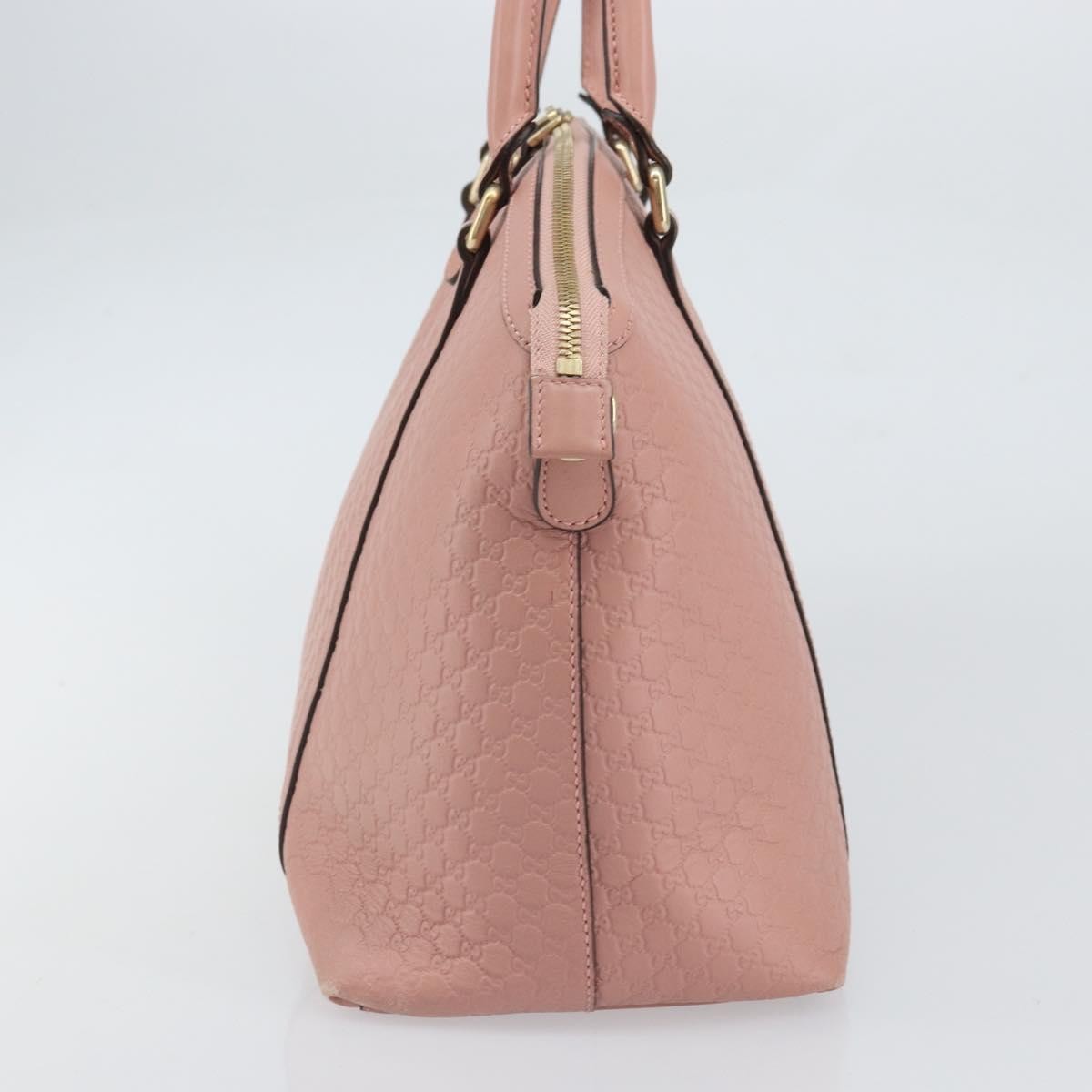 Gucci Gucci Britt Convertible Dome Satchel Microguccissima Leather Medium Roze