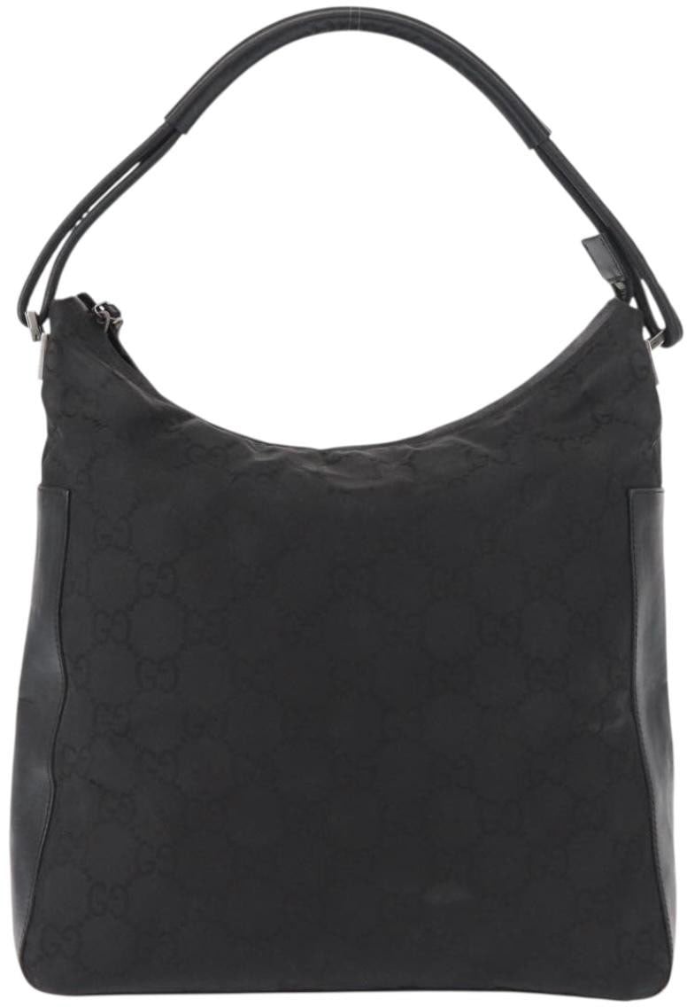 Gucci Gucci Vintage Hobo GG Canvas Medium Zwart