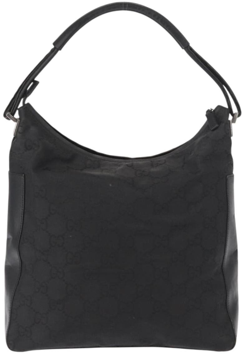 Gucci Gucci Vintage Hobo GG Canvas Medium Zwart