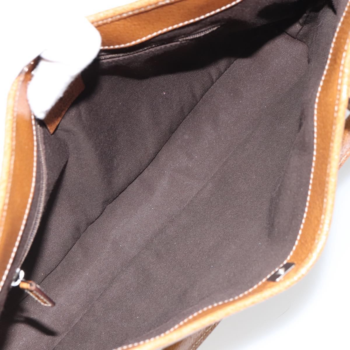 Gucci Gucci Vintage Ring Tote GG Canvas with Leather Medium Beige