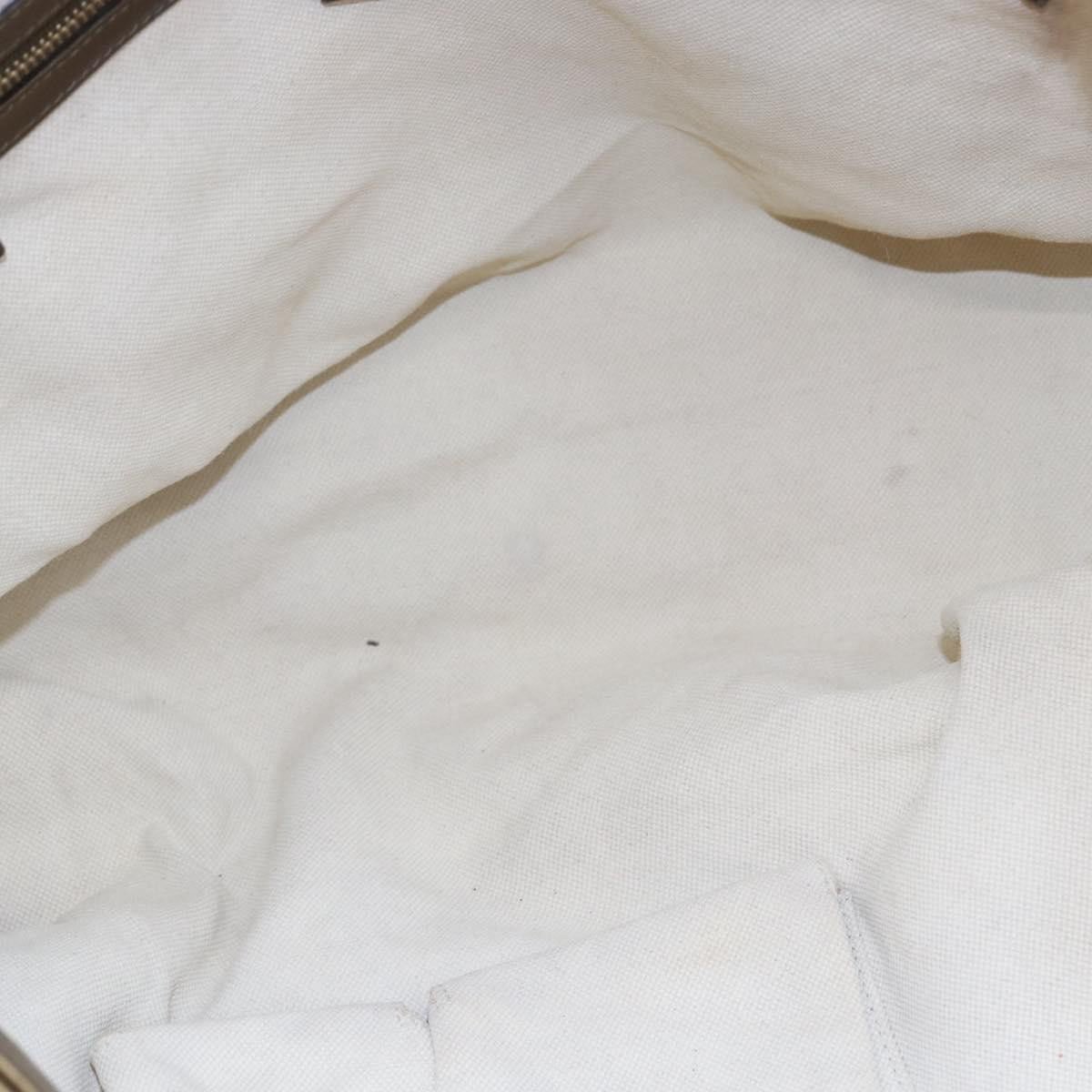 Gucci Gucci Heart Bit Open Tote GG Canvas with Leather Large Beige