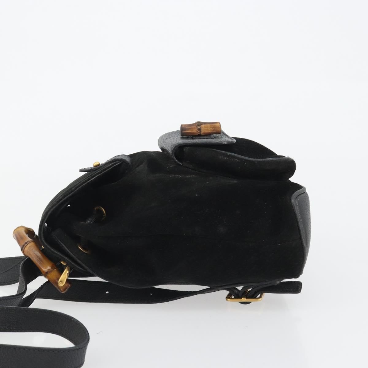 Gucci Gucci bamboo daim mini Navy