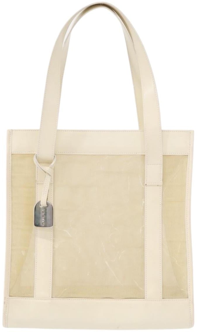 Gucci Gucci Vintage tote Vinyl Beige