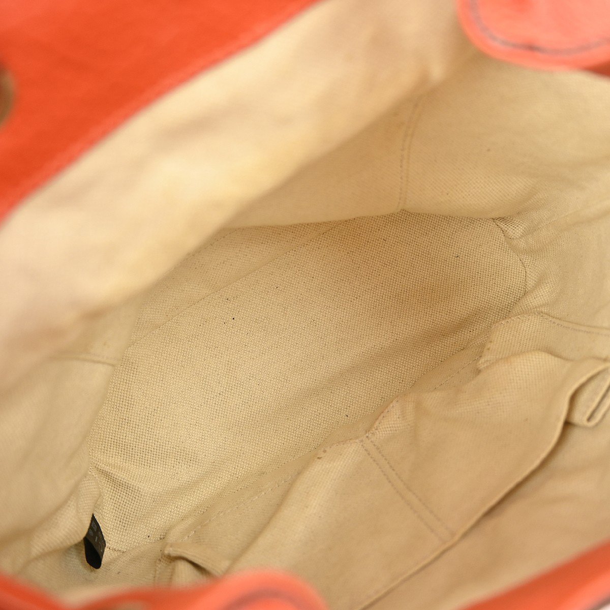 Gucci Gucci Bamboo Tassel Backpack Leather Mini Oranje