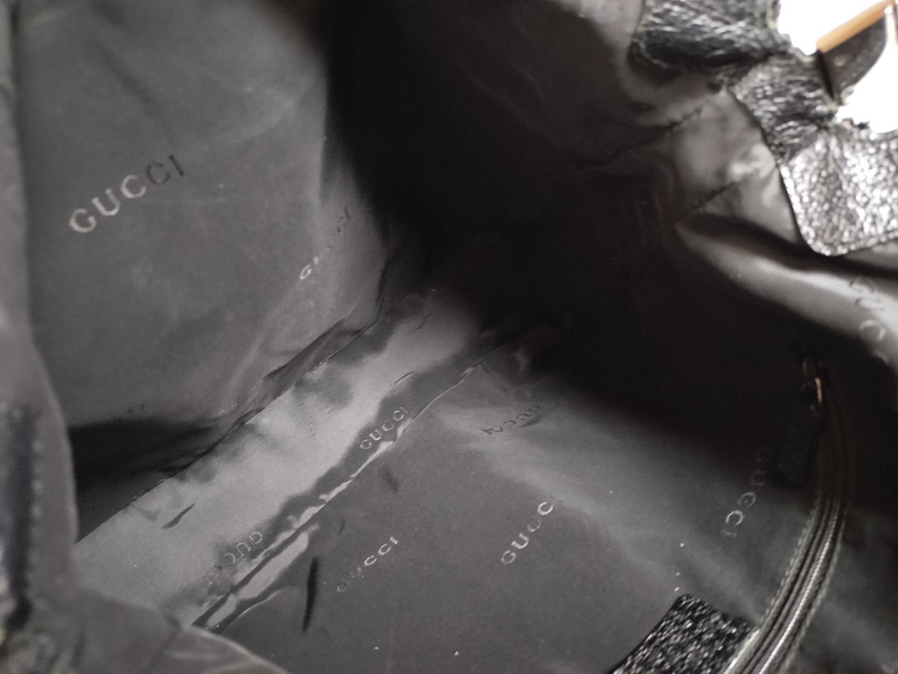 Gucci Gucci Jackie Bag Nylon Zwart