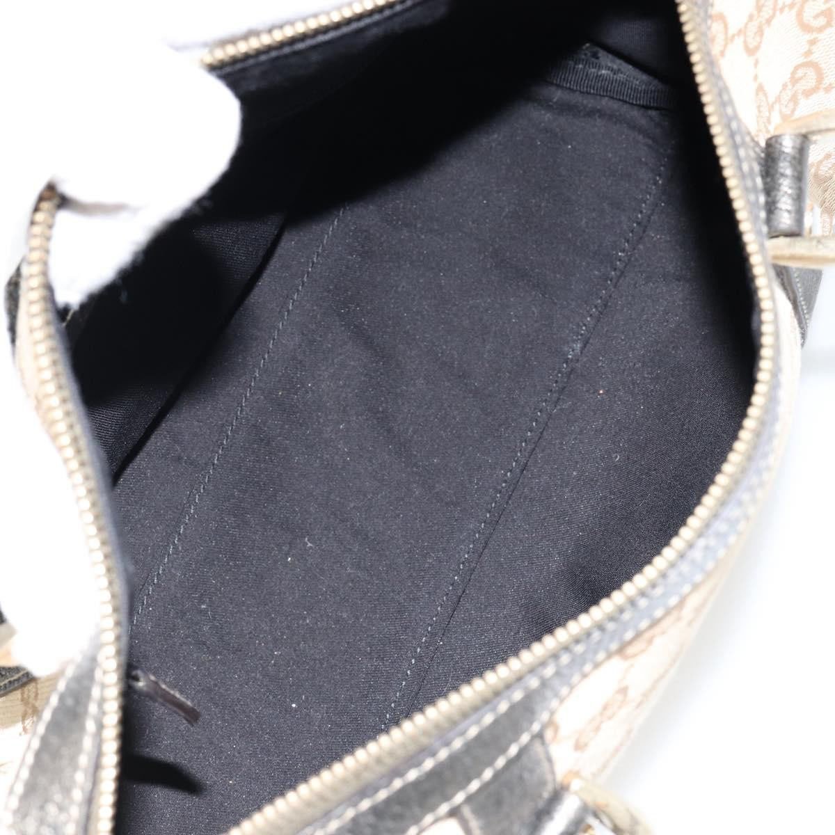 Gucci Gucci Abbey Boston Bag GG Canvas Small Beige