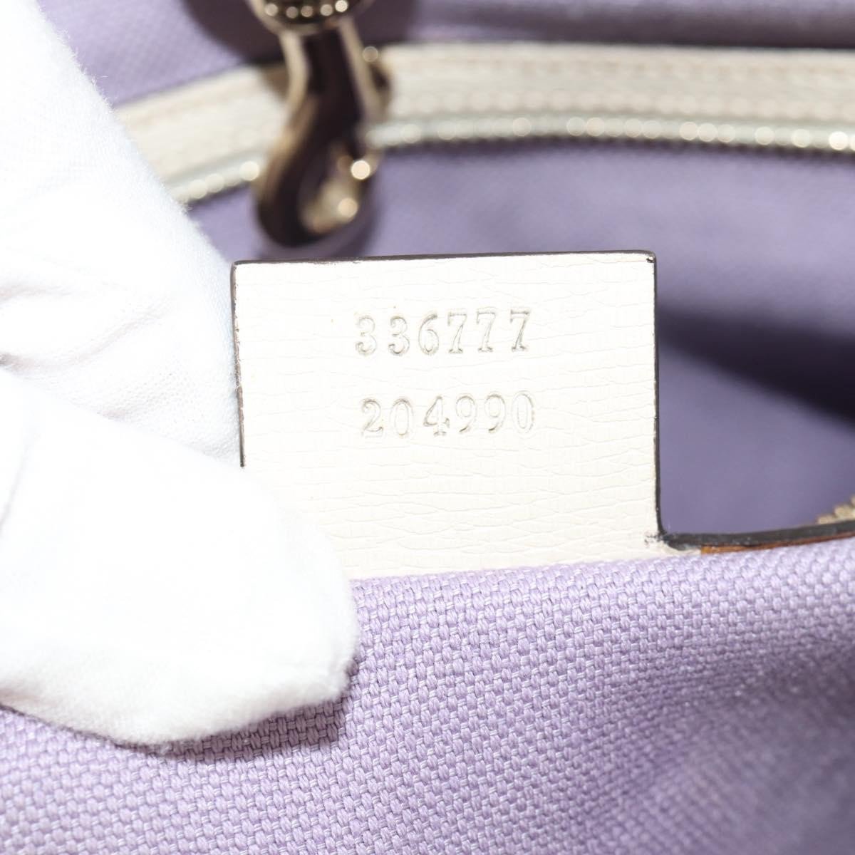 Gucci Gucci Open Tote Leather Wit