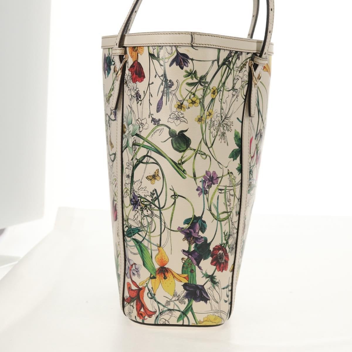 Gucci Gucci Open Tote Leather Wit