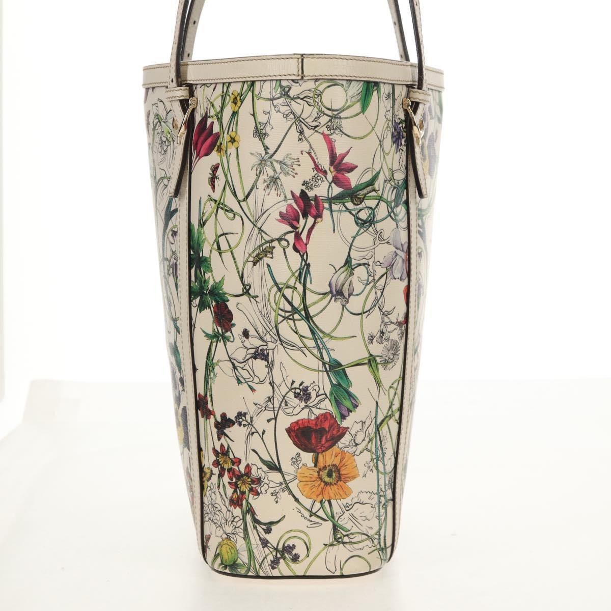 Gucci Gucci Open Tote Leather Wit