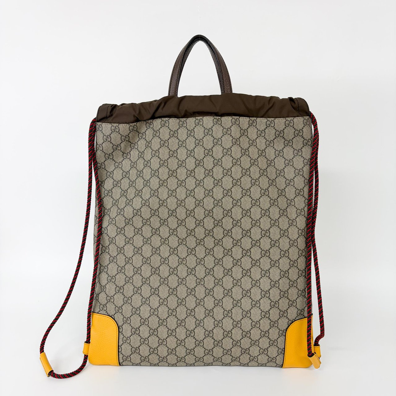 Gucci Neo Vintage Soft Tote GG Coated Canvas Large Beige