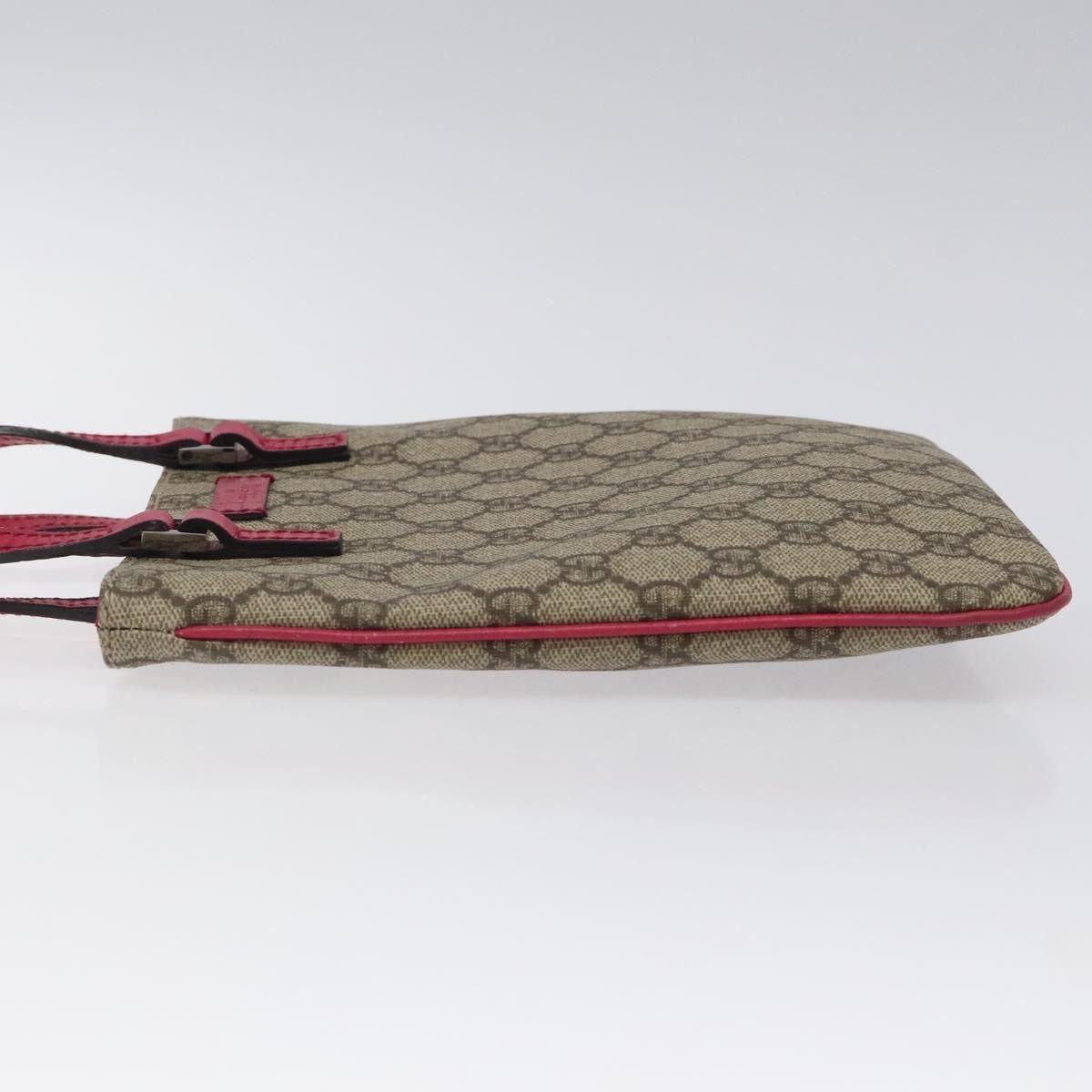 Gucci Gucci Joy Plus Flat Tote GG Coated Canvas Small Beige