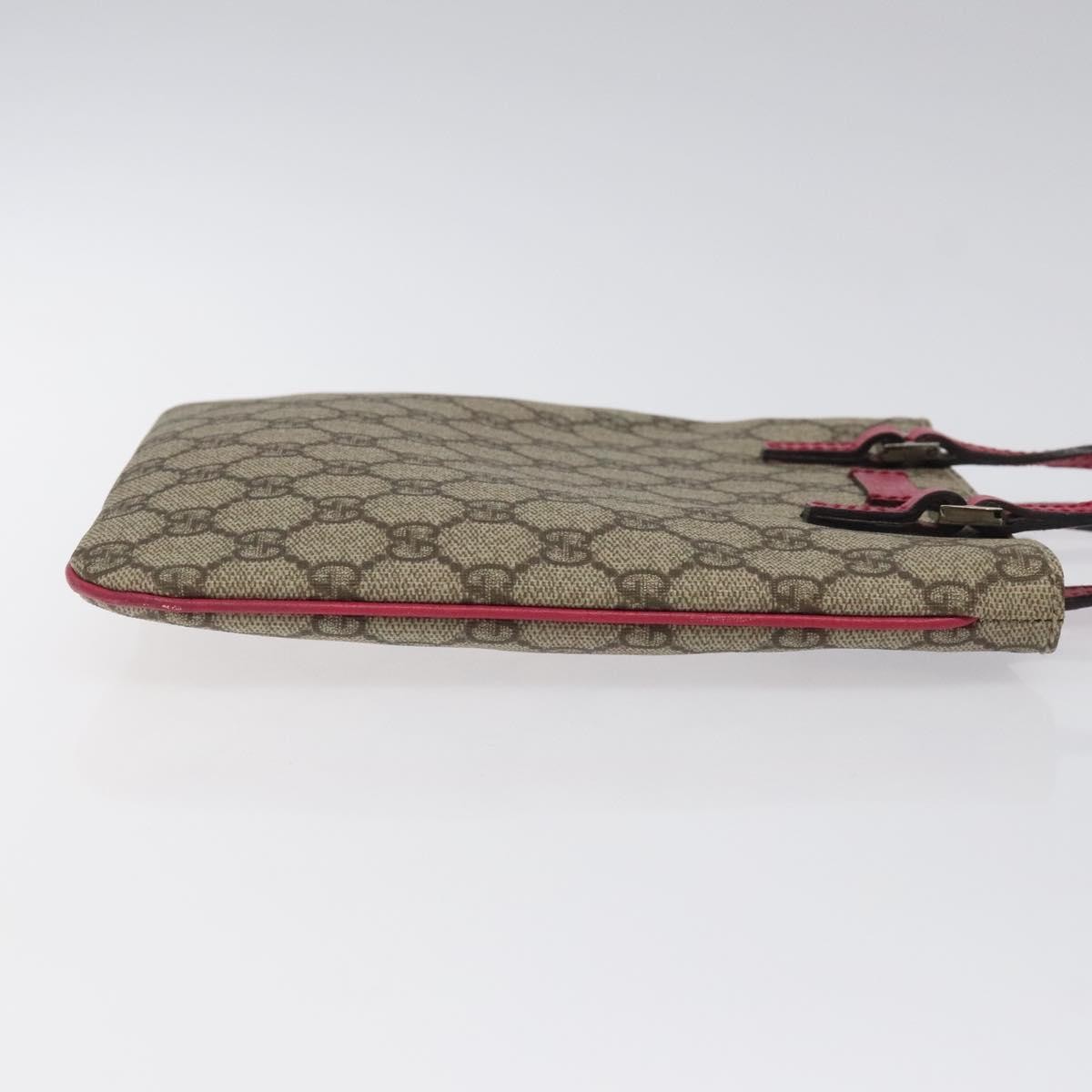 Gucci Gucci Joy Plus Flat Tote GG Coated Canvas Small Beige