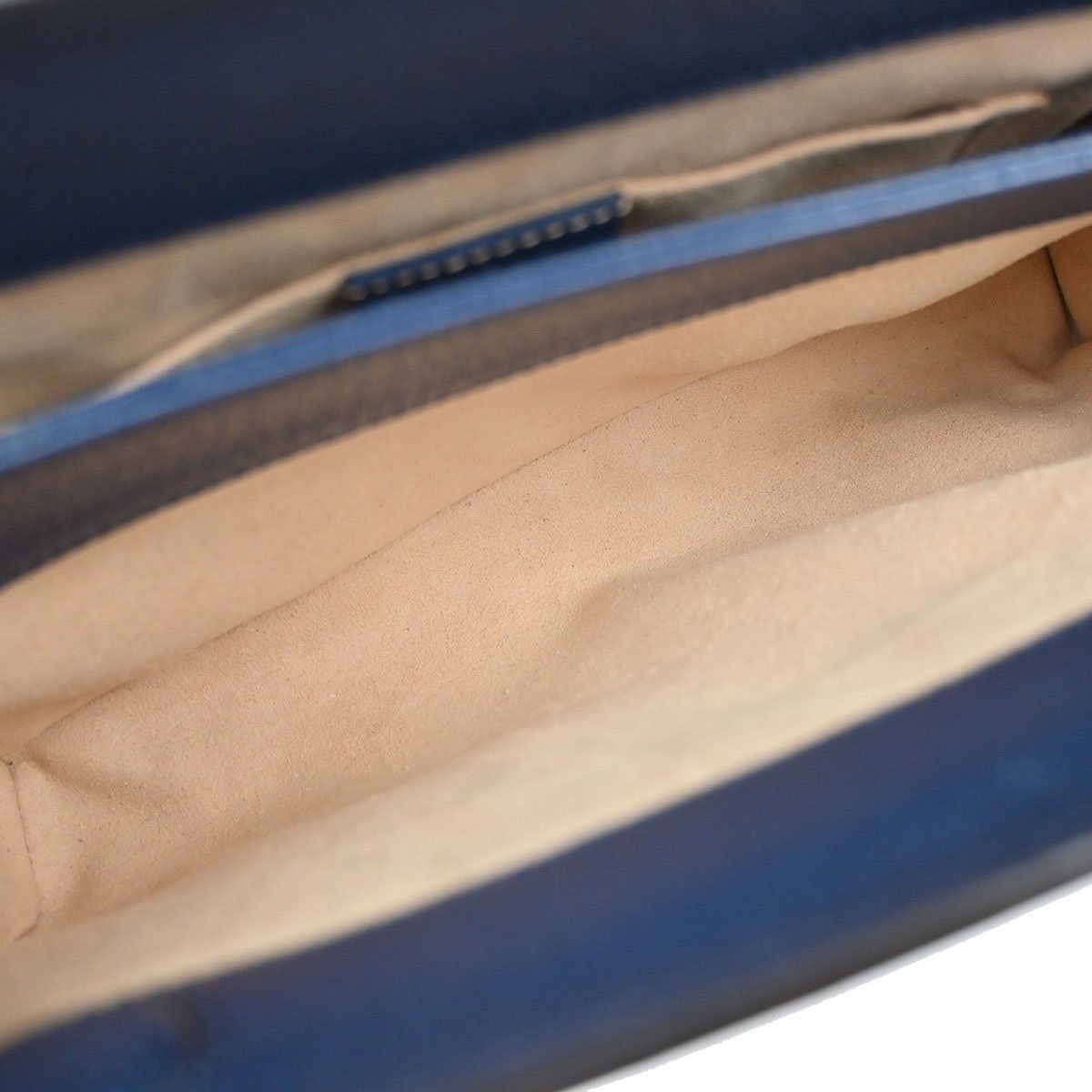 Gucci Gucci Ophidia Chain Shoulder Bag Leather Small Navy