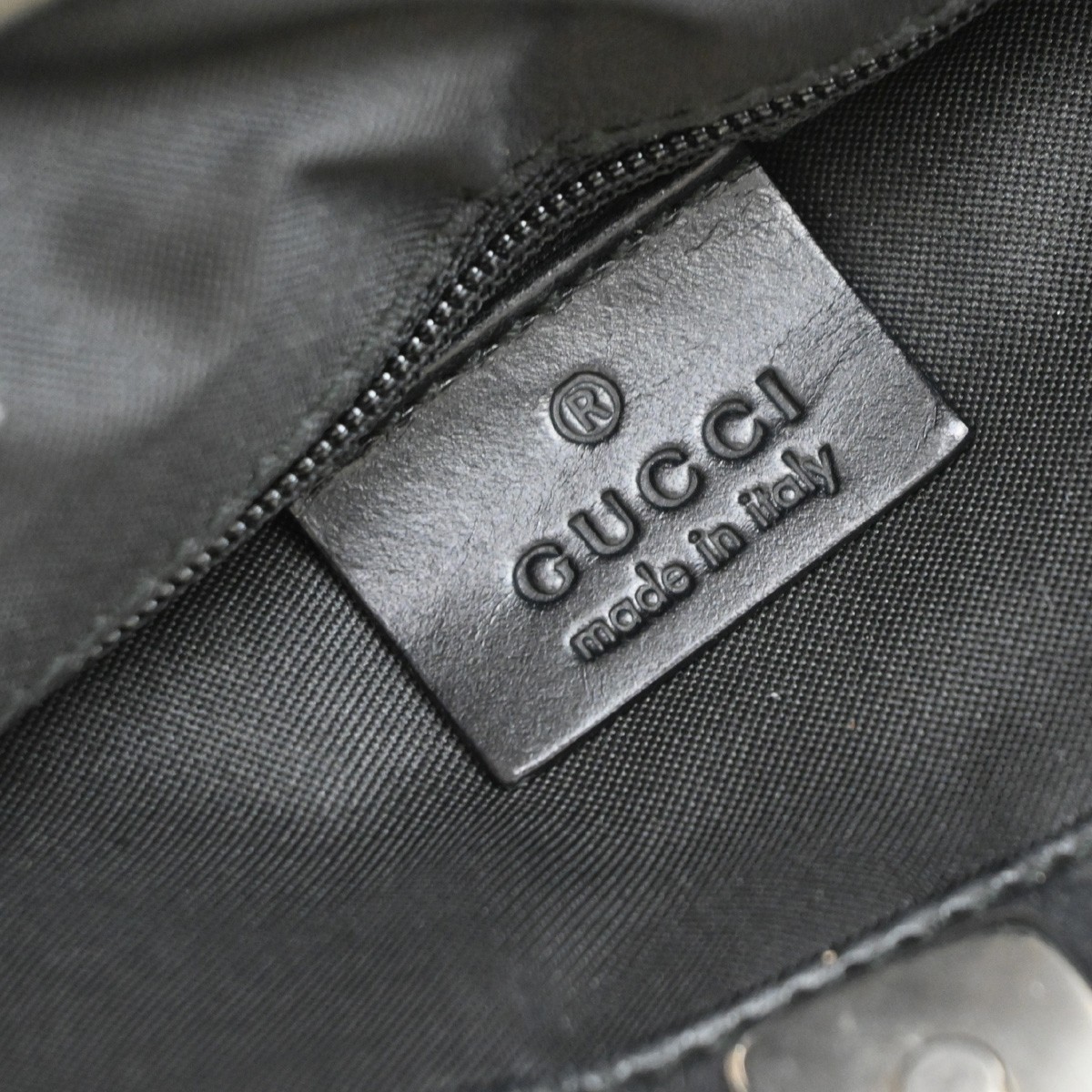 Gucci Gucci Double Pocket Tote GG Canvas Small Zwart