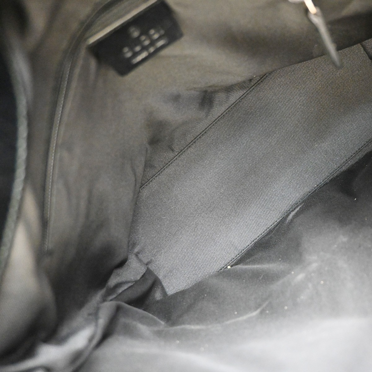 Gucci Gucci Double Pocket Tote GG Canvas Small Zwart