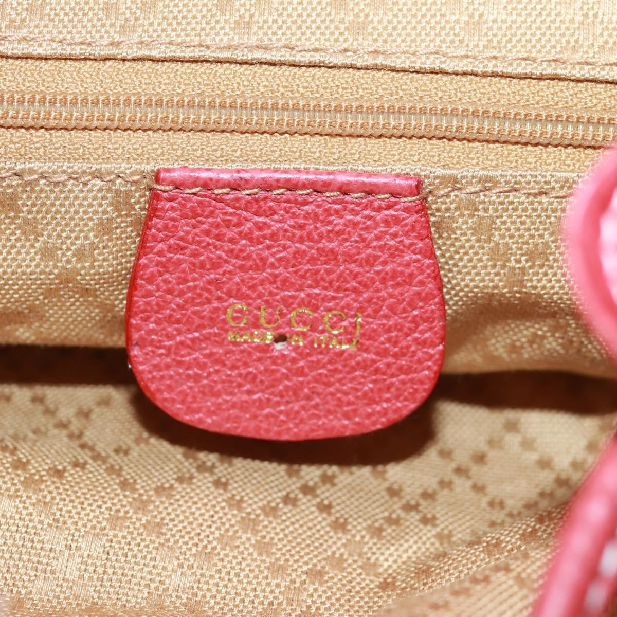 Gucci Gucci Vintage Bamboo Backpack Suede Small Zwart