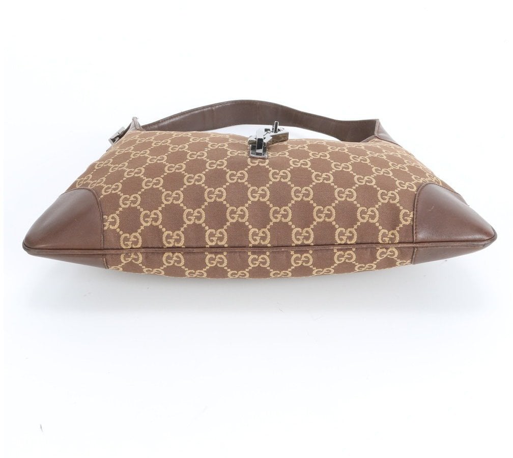 Gucci Miss GG Hobo Leather Medium Bruin