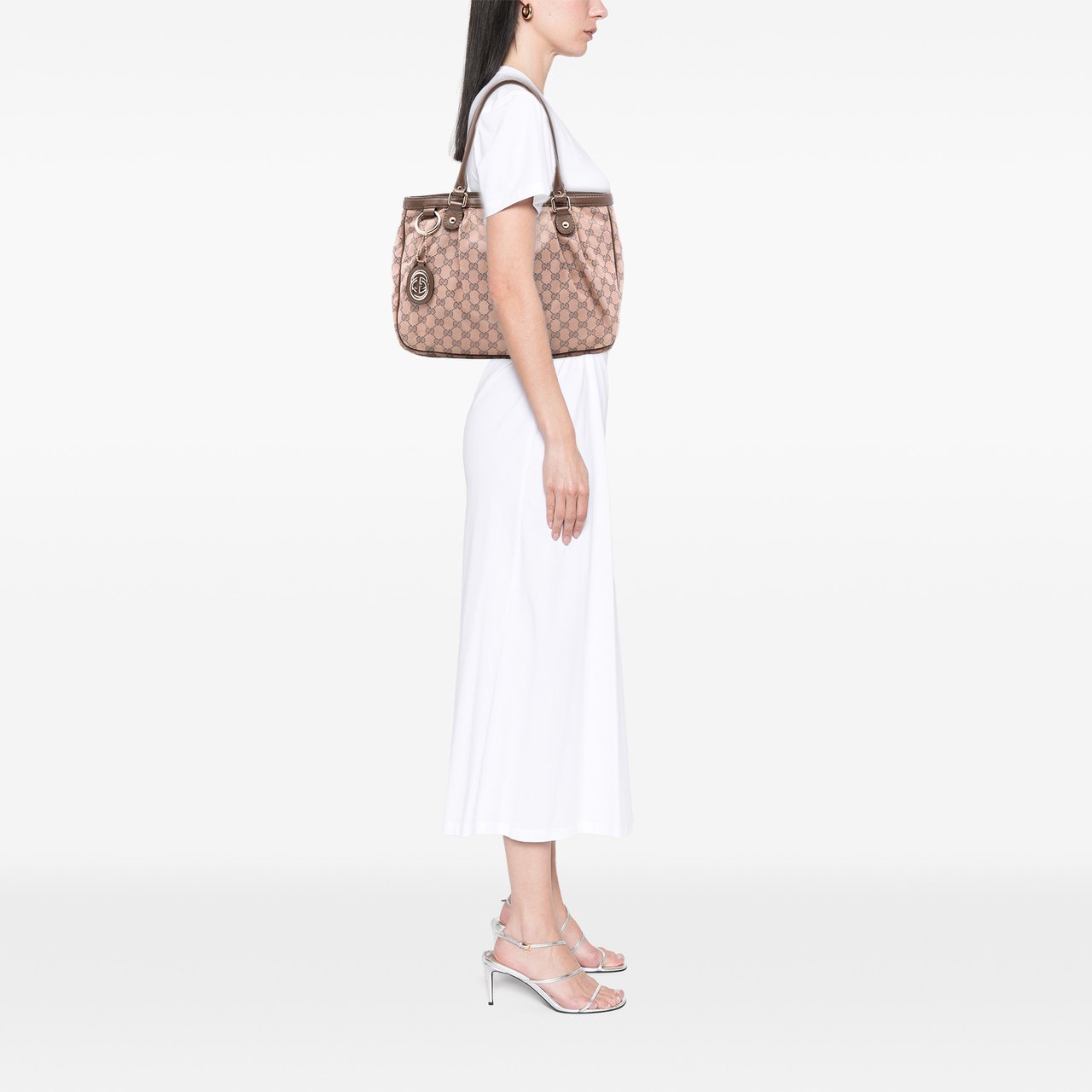 Gucci GG Canvas Sukey Tote Roze