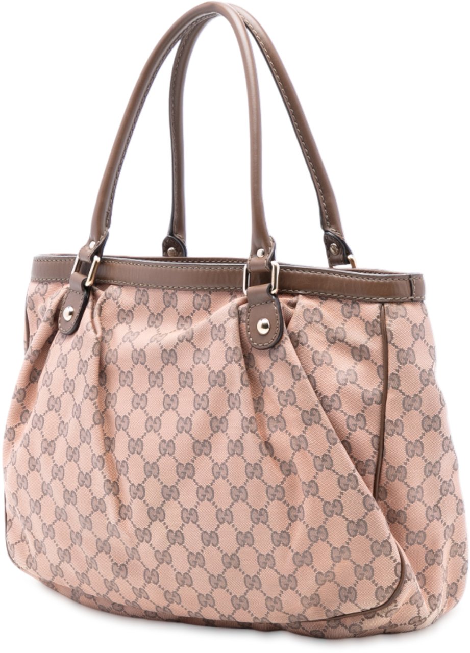 Gucci GG Canvas Sukey Tote Roze