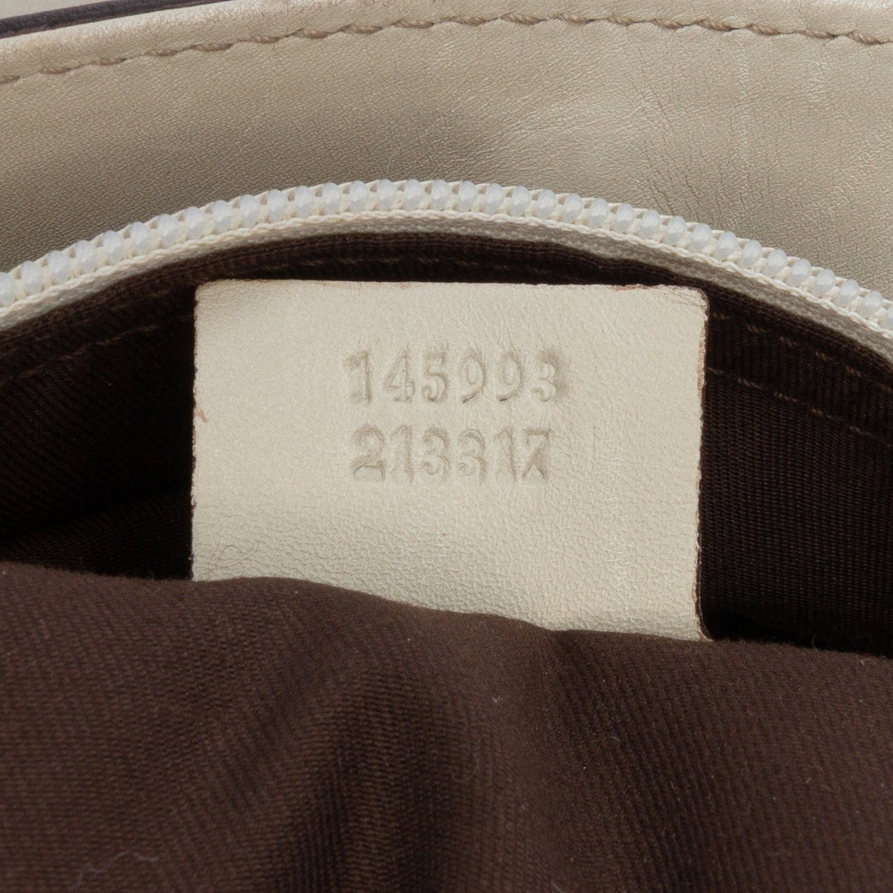 Gucci Small Guccissima Punch Tote Bruin