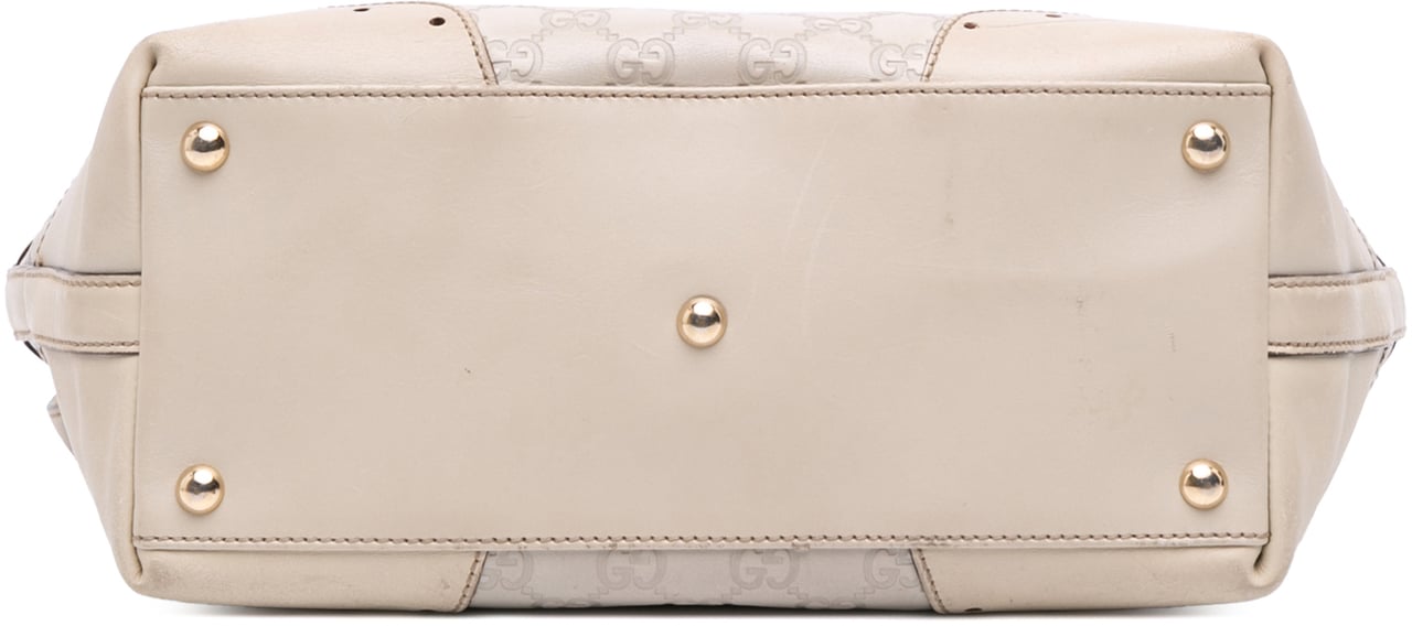 Gucci Small Guccissima Punch Tote Bruin
