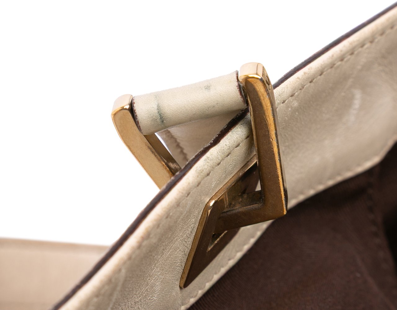 Gucci Small Guccissima Punch Tote Bruin