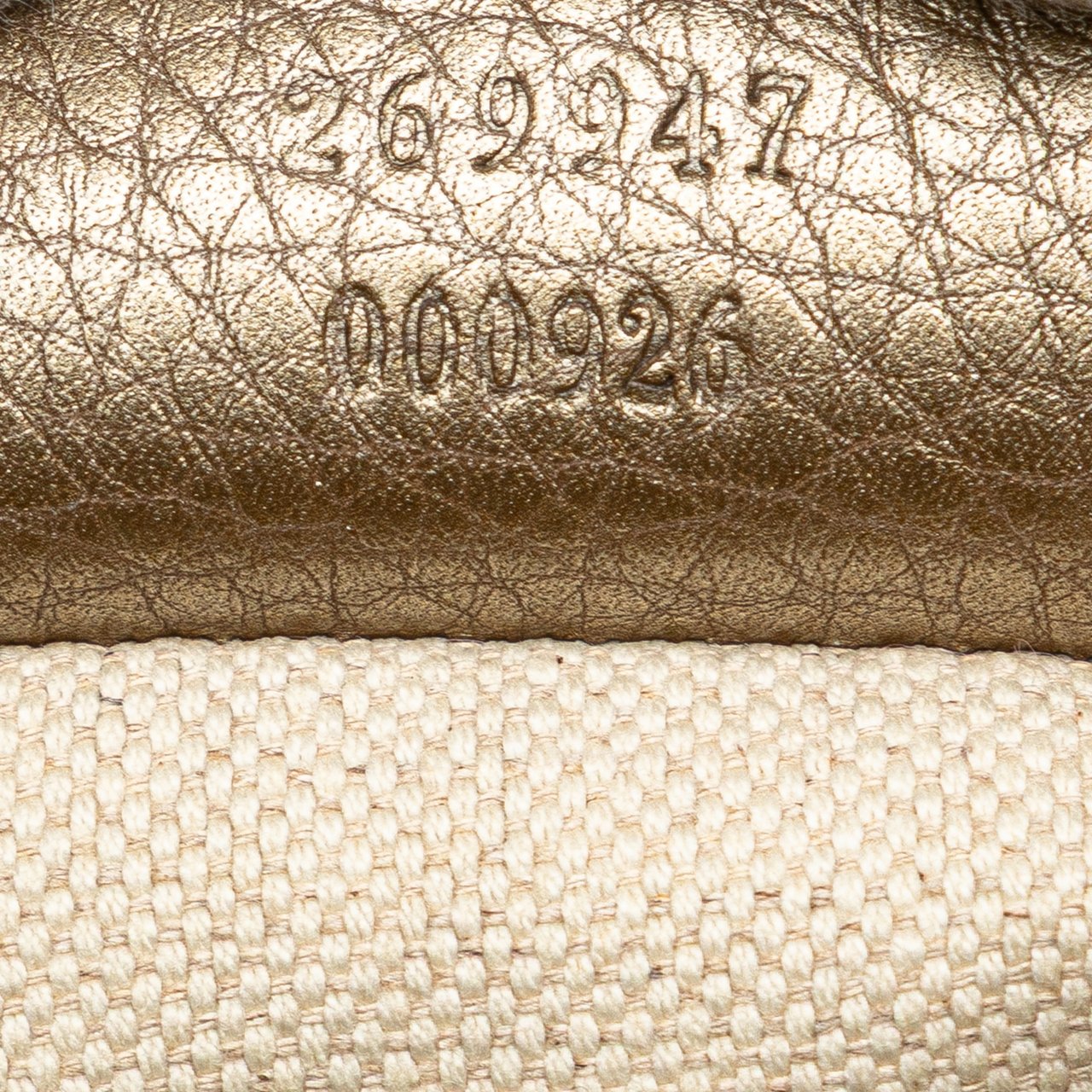 Gucci Large GG Canvas Bella Shoulder Bag Bruin