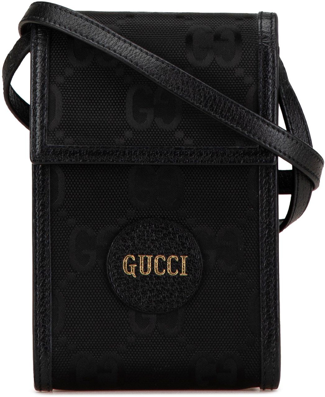 Gucci Mini GG Nylon Off The Grid Crossbody Zwart