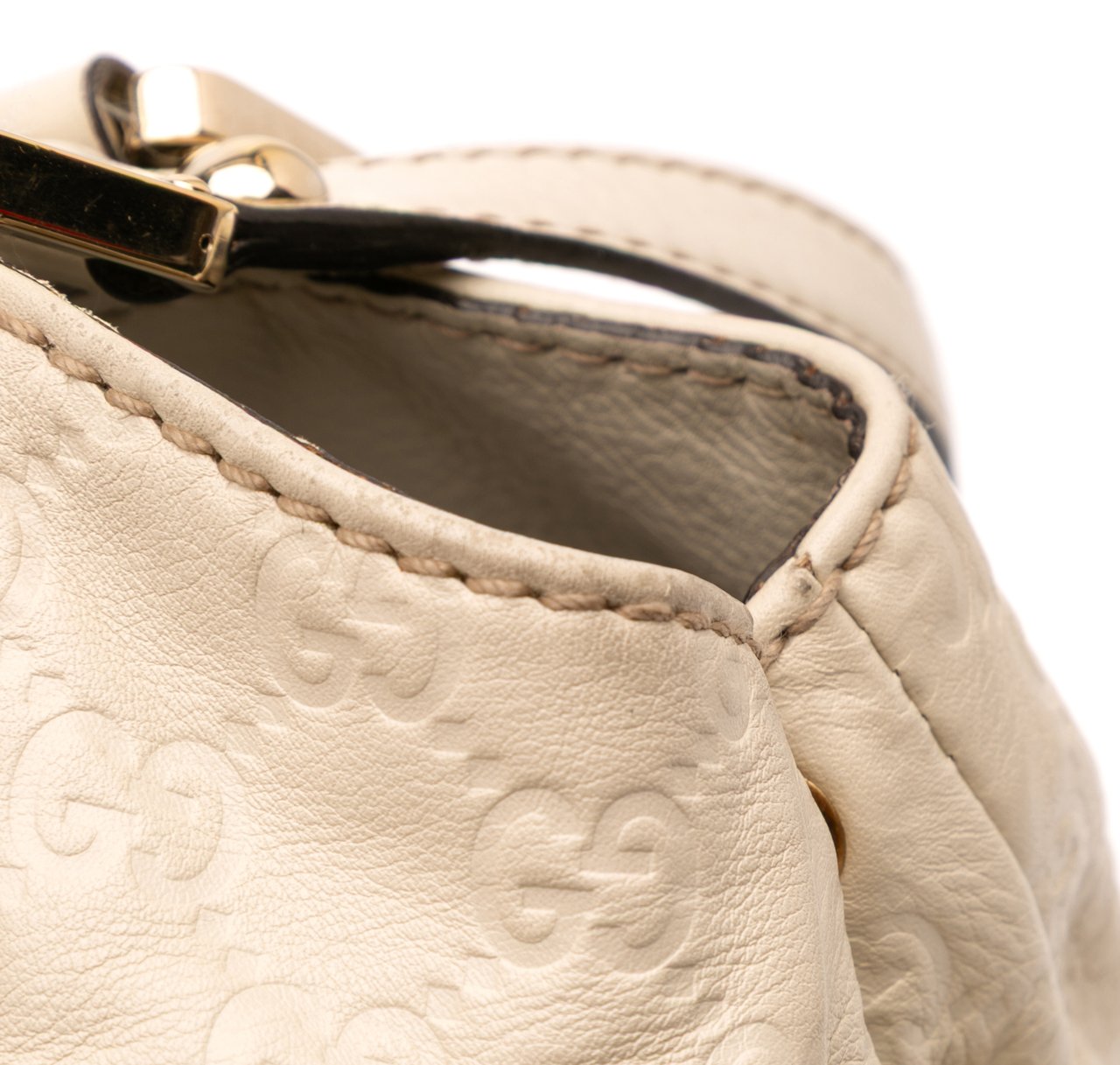 Gucci Guccissima New Ladies Tote Wit