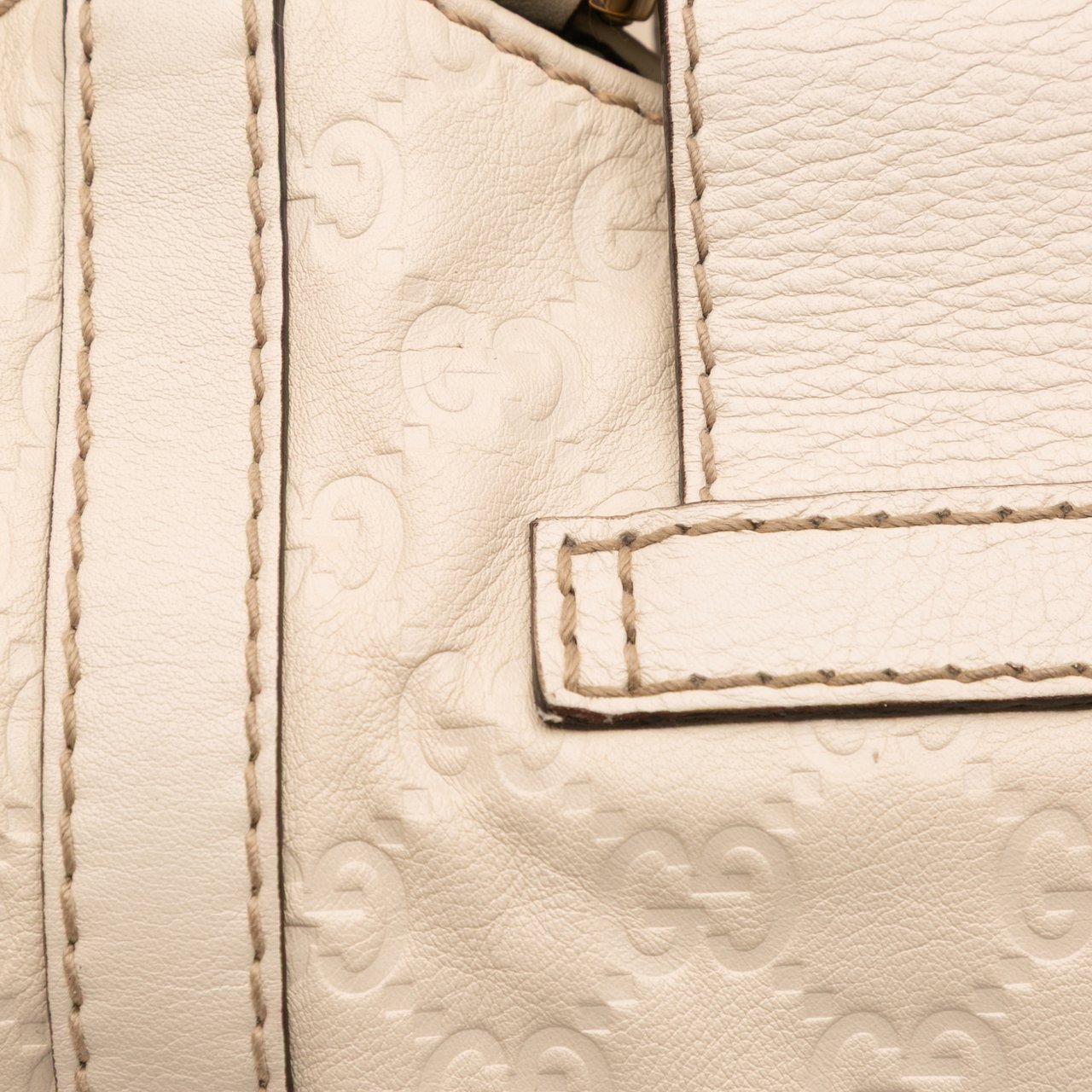 Gucci Guccissima New Ladies Tote Wit