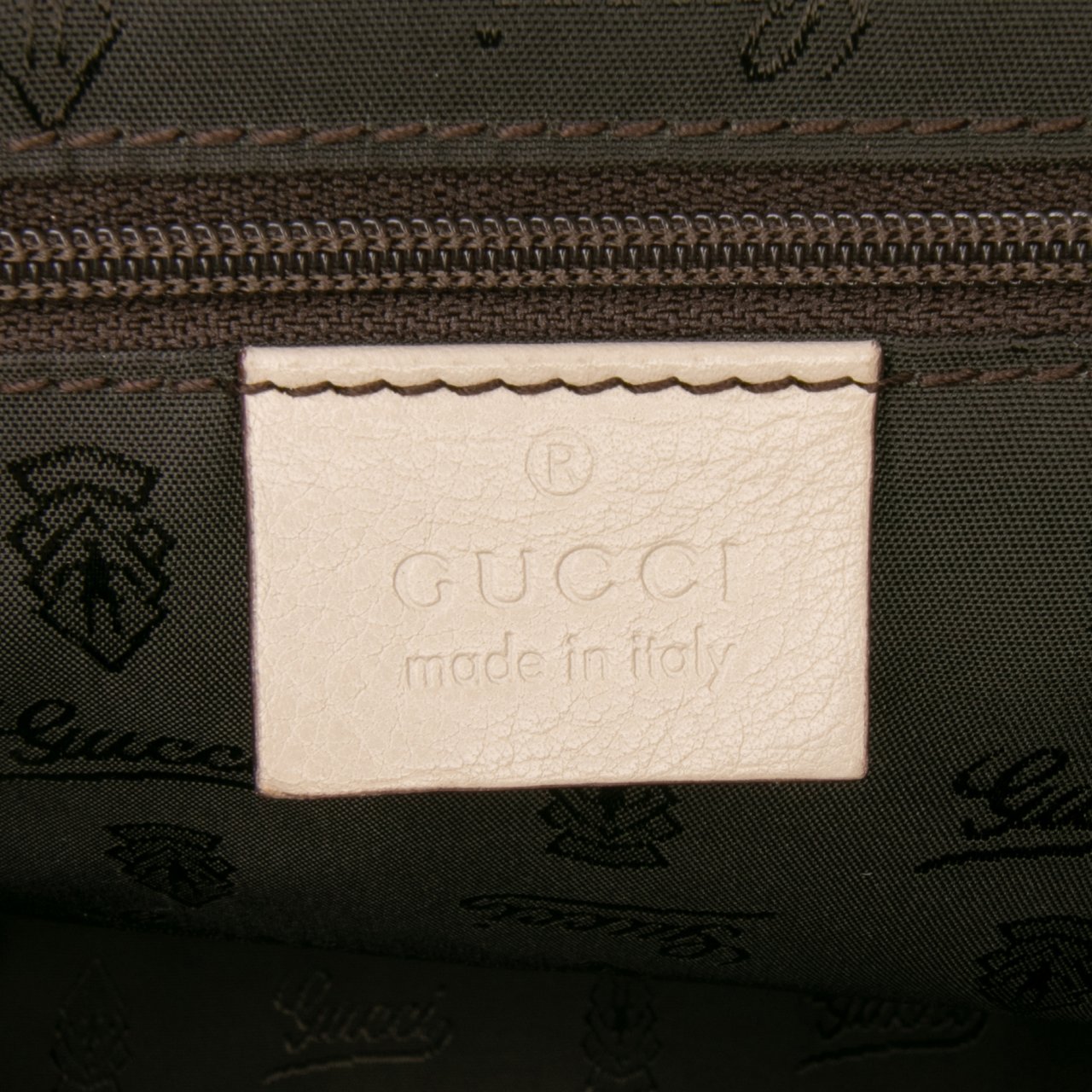 Gucci Guccissima New Ladies Tote Wit
