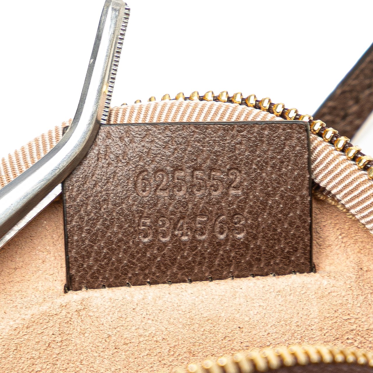 Gucci Mini GG Supreme Ophidia Round Neck Pouch Bruin