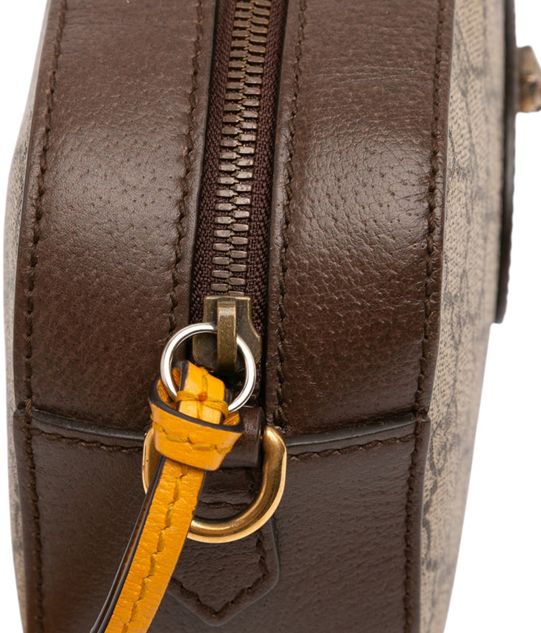 Gucci GG Supreme Web Neo Vintage Crossbody Bruin