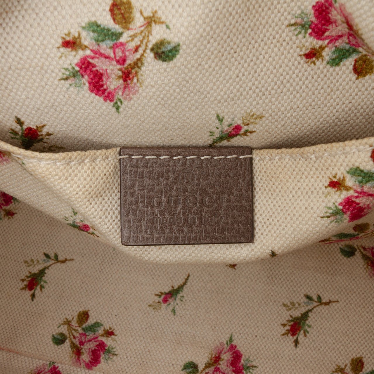 Gucci GG Supreme Web Neo Vintage Crossbody Bruin