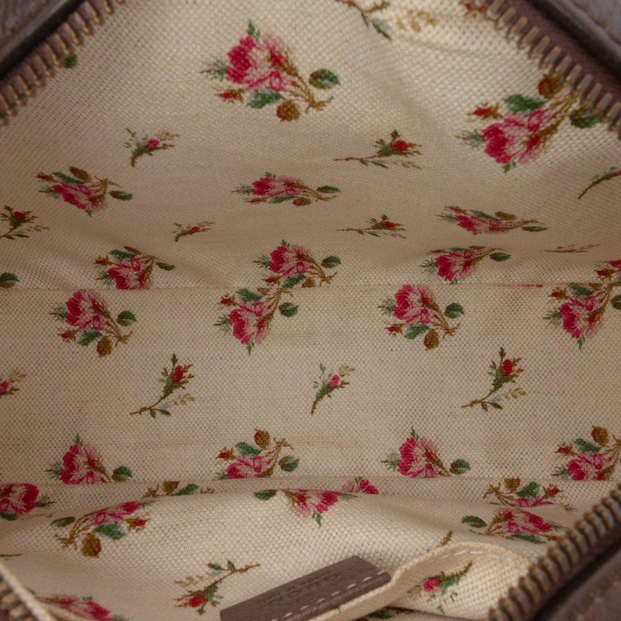 Gucci GG Supreme Web Neo Vintage Crossbody Bruin