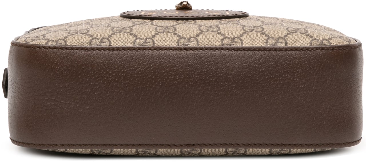 Gucci GG Supreme Web Neo Vintage Crossbody Bruin