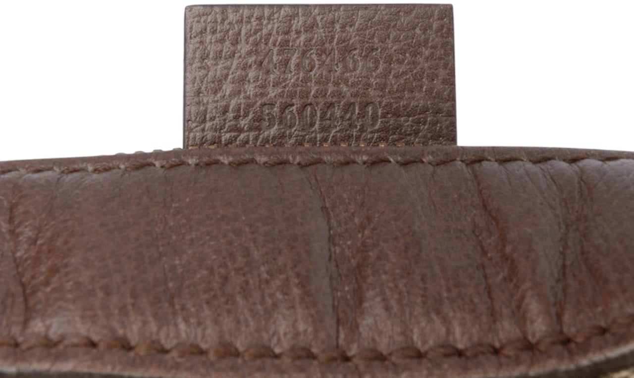 Gucci GG Supreme Web Neo Vintage Crossbody Bruin