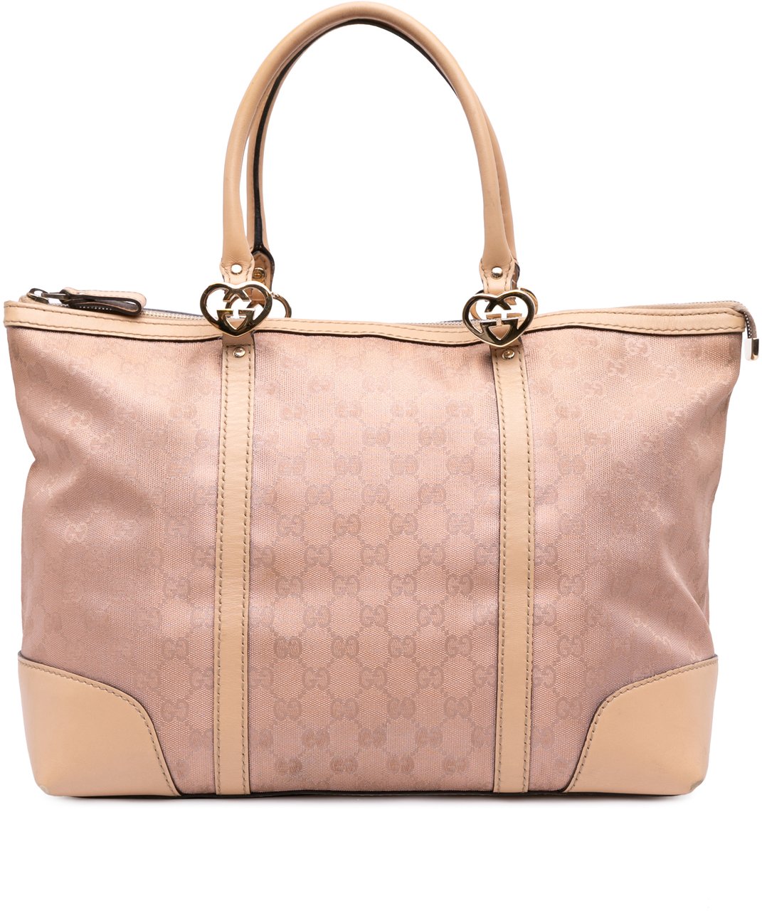 Gucci GG Metallic Canvas Lovely Tote Roze