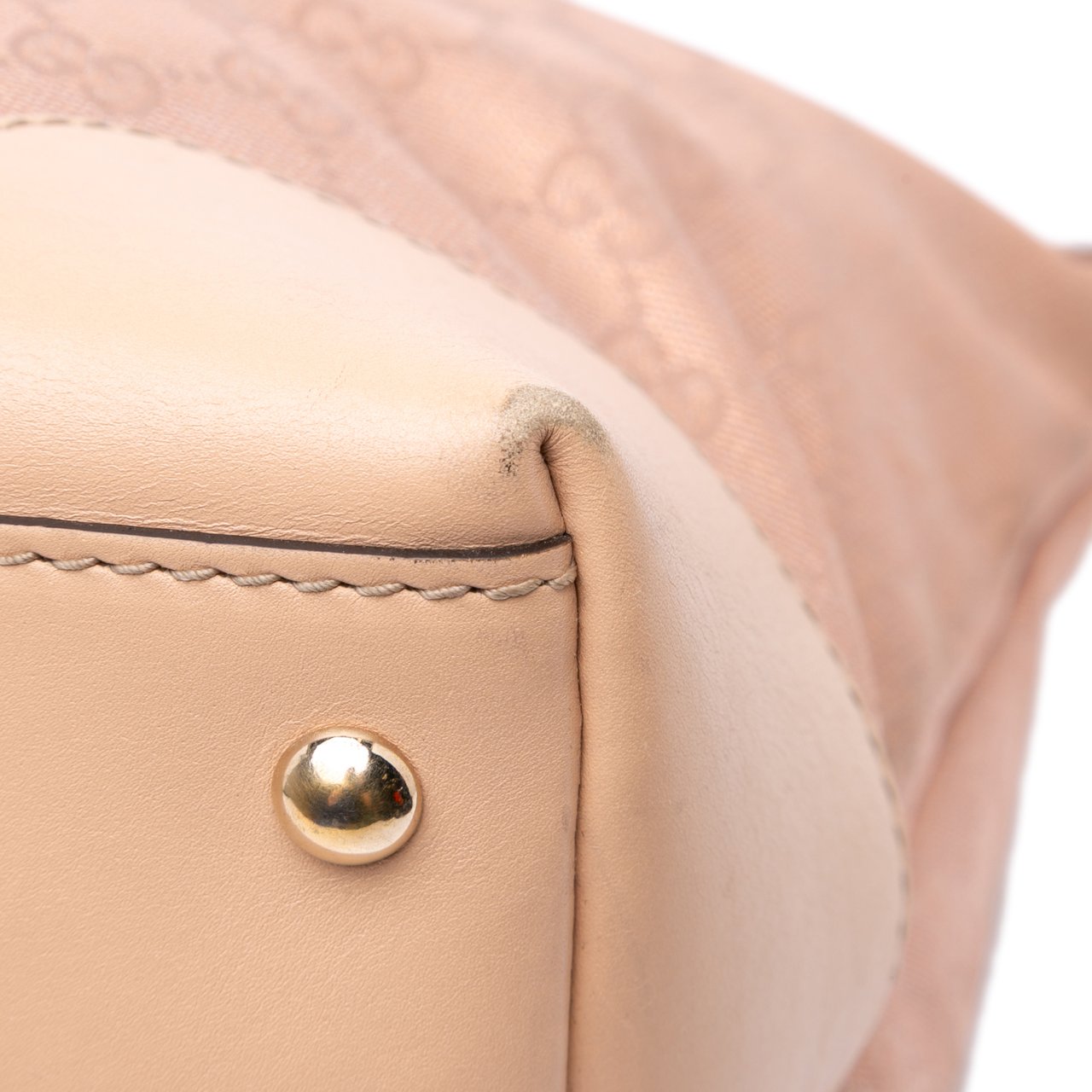 Gucci GG Metallic Canvas Lovely Tote Roze