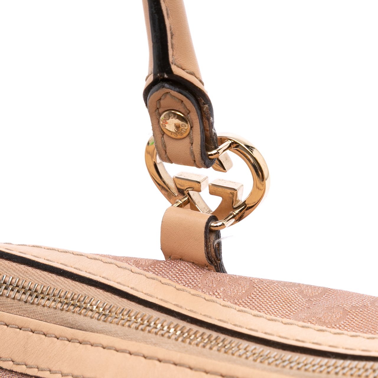 Gucci GG Metallic Canvas Lovely Tote Roze