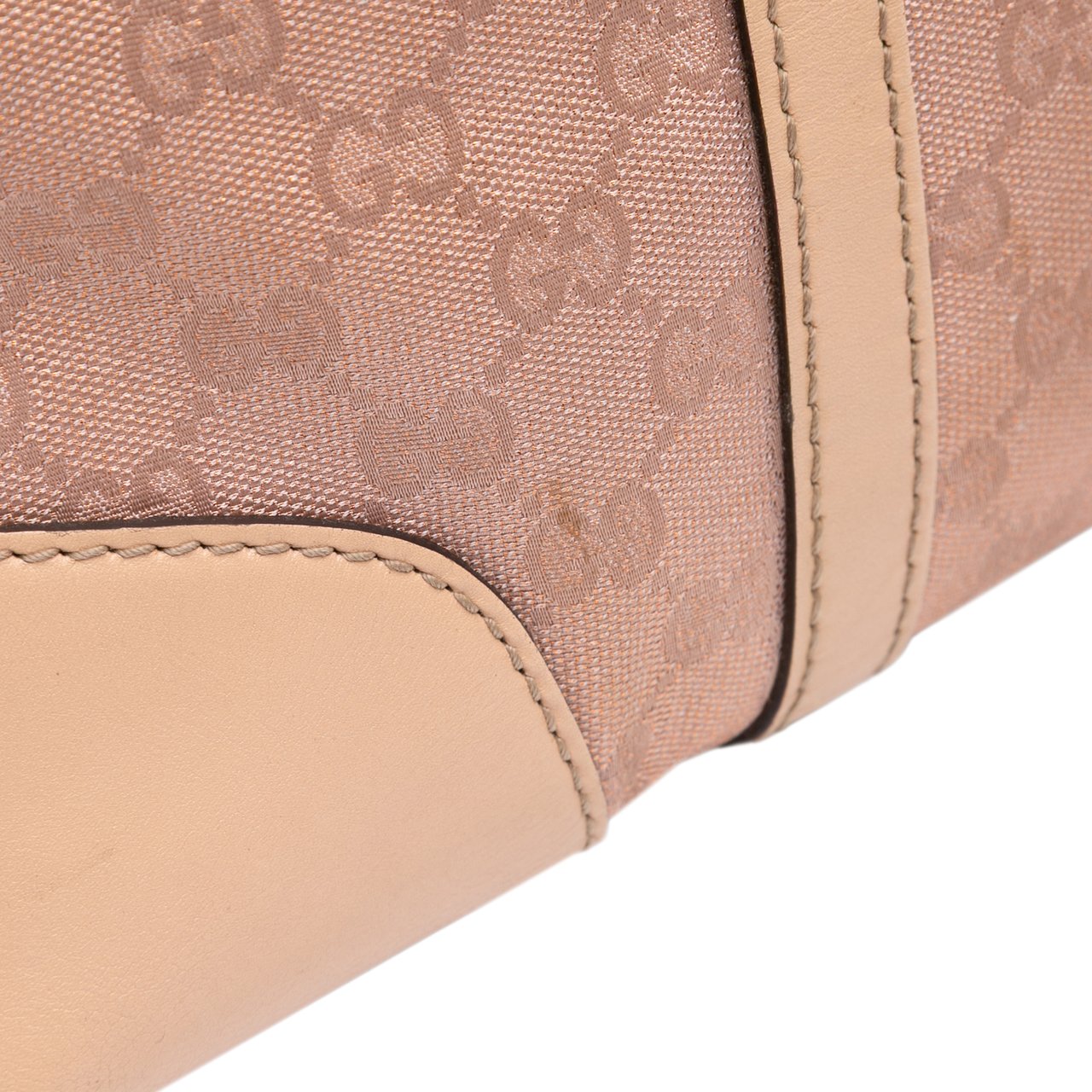 Gucci GG Metallic Canvas Lovely Tote Roze