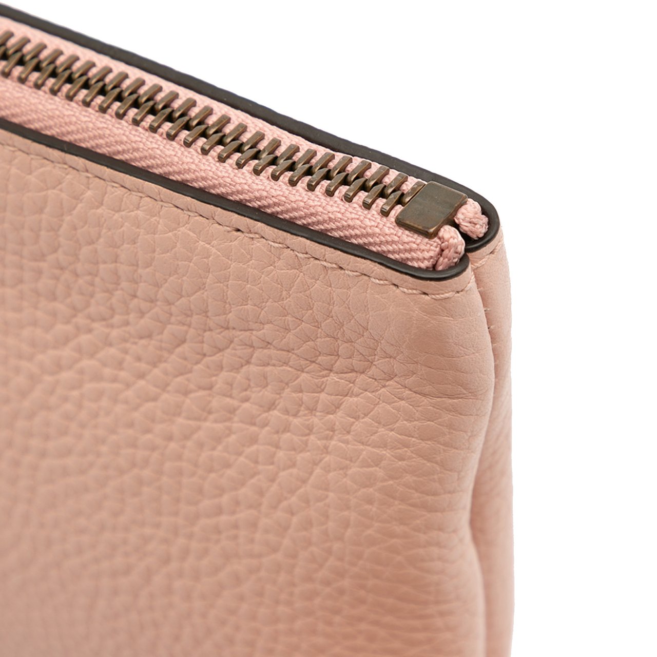 Gucci Leather Blind For Love Clutch Roze