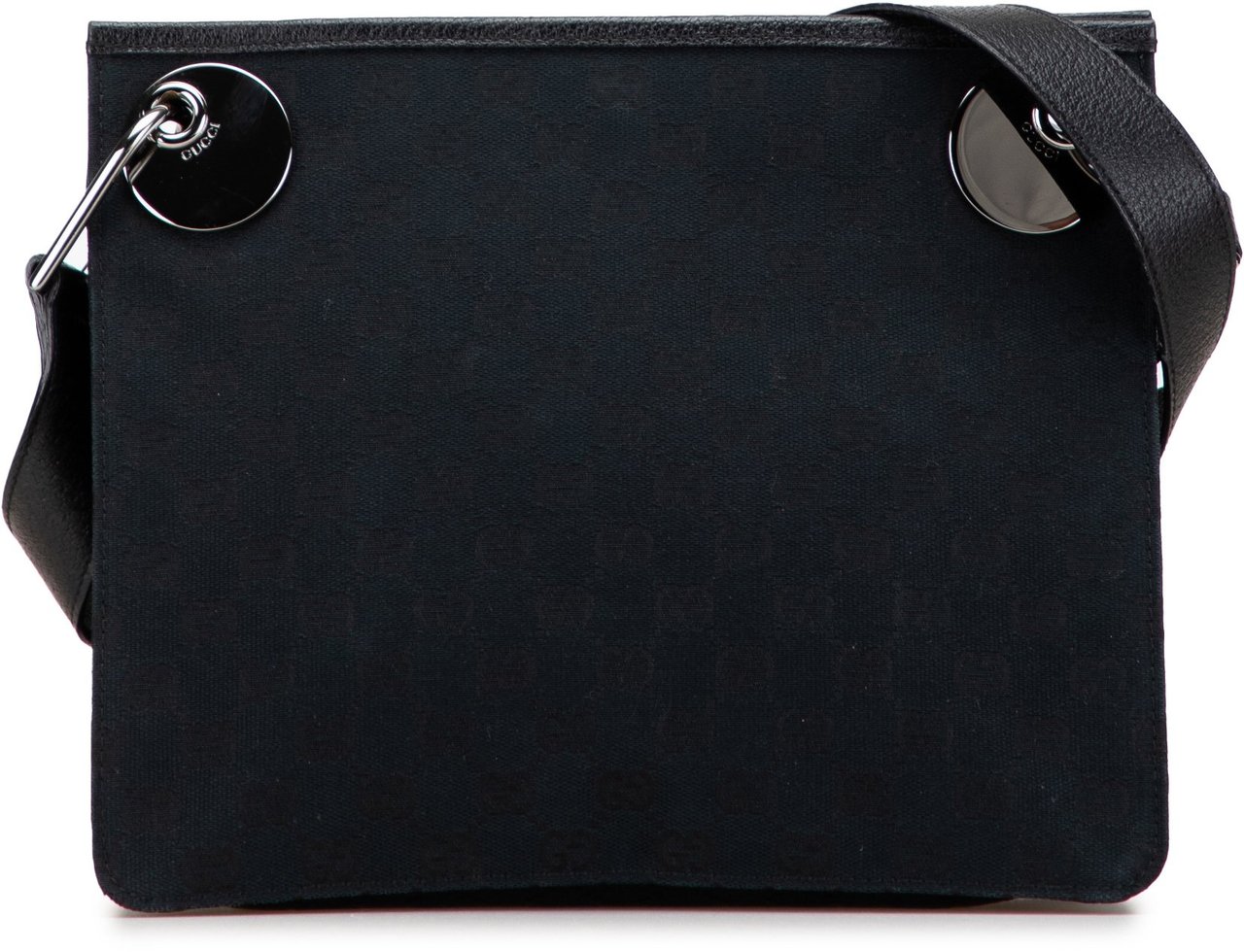 Gucci GG Canvas Eclipse Crossbody Blauw