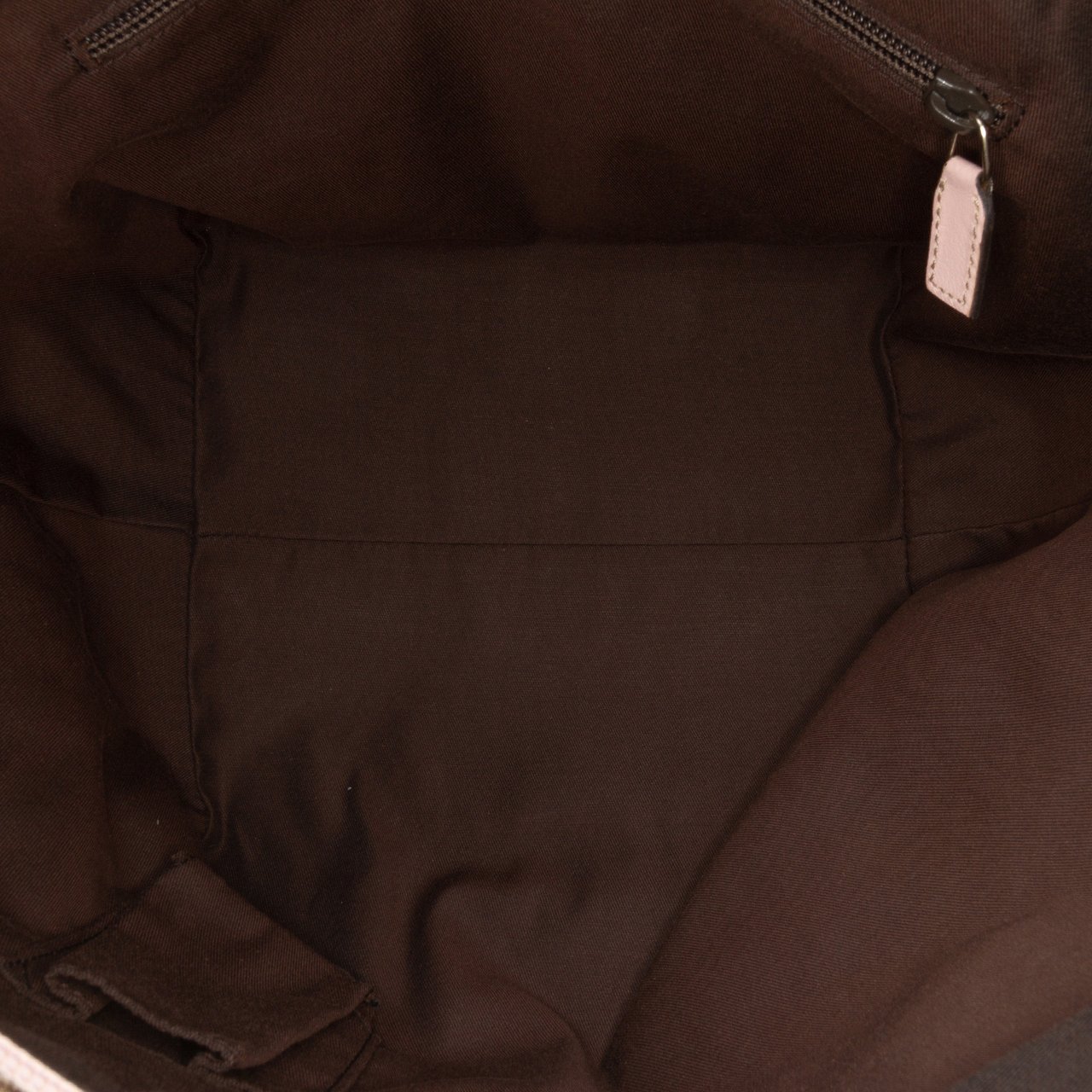 Gucci GG Canvas Web Tote Bruin