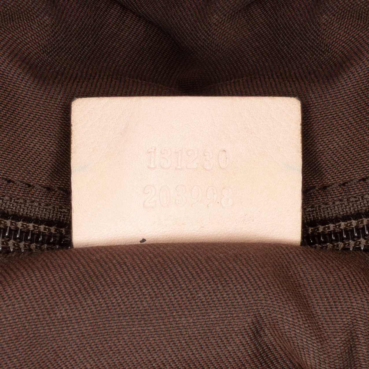Gucci GG Canvas Web Tote Bruin
