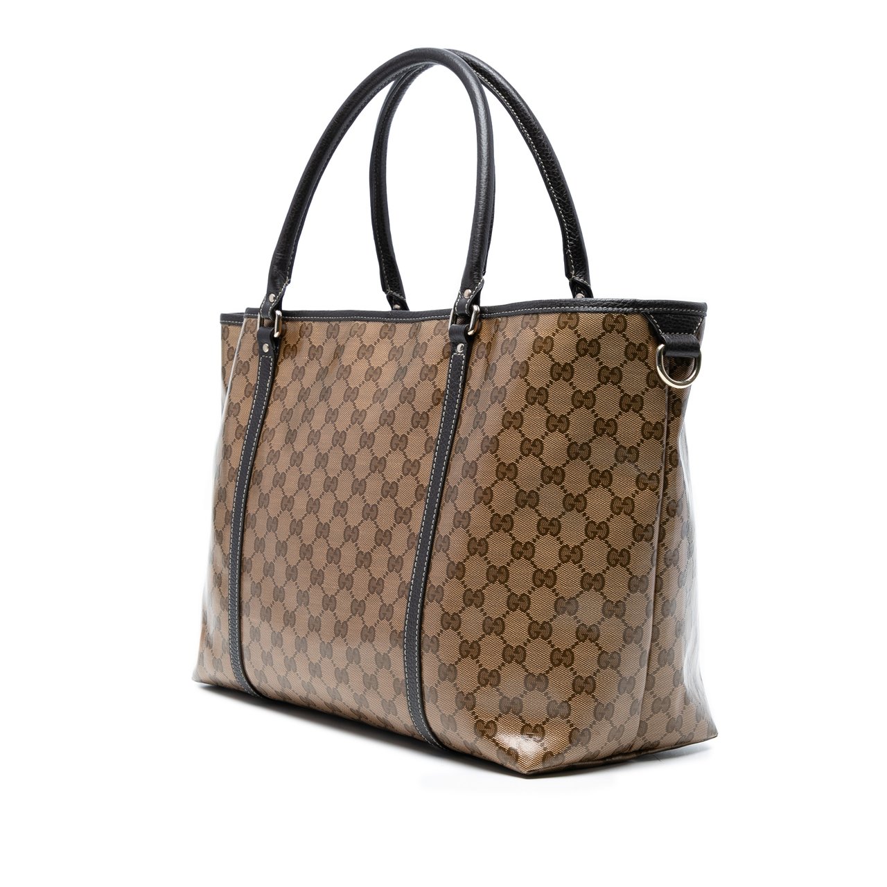 Gucci GG Crystal Joy Tote Bruin