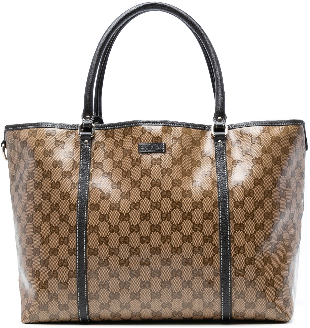 Gucci GG Crystal Joy Tote Bruin