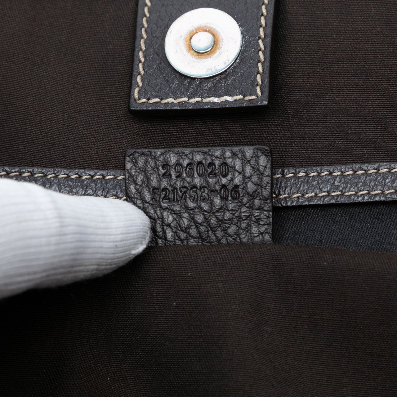 Gucci GG Crystal Joy Tote Bruin